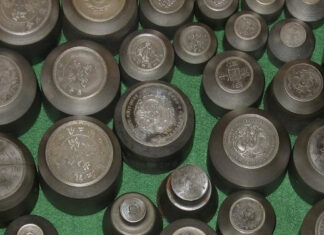 Chinesische Münzstempel für Halle