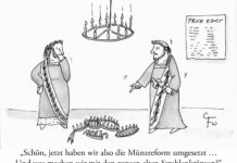 Unser Cartoon: Franklins Welt