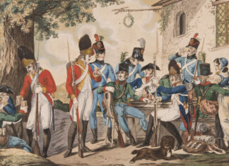 Schöne Männer für die Frau Hauptmannin