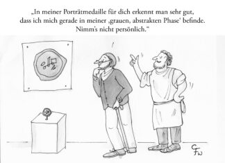 Unser Cartoon: Franklins Welt