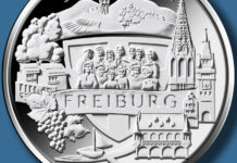 20-Euro-Gedenkmünze „900 Jahre Freiburg“