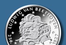 20-Euro-Gedenkmünze „250. Geburtstag Ludwig van Beethoven“
