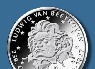 20-Euro-Gedenkmünze „250. Geburtstag Ludwig van Beethoven“