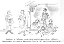 Unser Cartoon: Franklins Welt