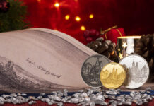„Stutengarter“ Weihnachtsmarkt auf Degussas Weihnachtsthaler 2019