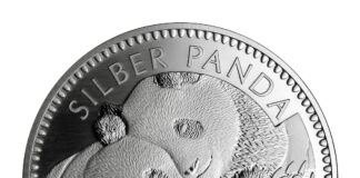 Neues Motiv für den Berliner Silber Panda