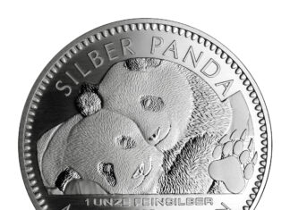 Neues Motiv für den Berliner Silber Panda