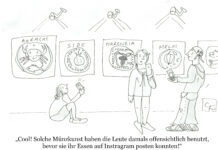 Unser Cartoon: Franklins Welt