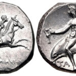 03_Screenshot_2020-01-13 CALABRIA, Tarentum Circa 240-228 BC AR Nomos (19mm, 6 44 g, 9h) Reduced standard Daimachos, magistrat[…]