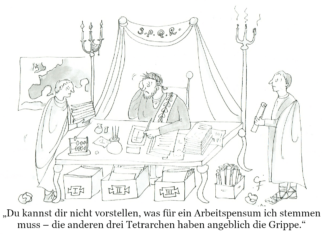 Unser Cartoon: Franklins Welt