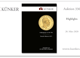 Künkers Frühjahrsauktionen 333-336 in Filmen