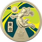 01_2020 $1 Australian Olympic Team Ambassador Coloured Frosted Uncirculated Coin_REV