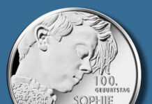 Deutsche Sammlermünze ehrt Widerstandskämpferin Sophie Scholl