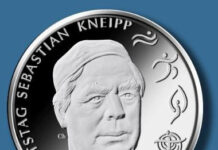 Deutschlands 20-Euro-Sammlermünze „200. Geburtstag Sebastian Kneipp“