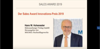 MICHEL gewinnt Sales Award 2019