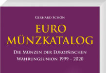 Euro-Münzkatalog auf dem Stand von 2020