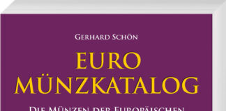 Euro-Münzkatalog auf dem Stand von 2020