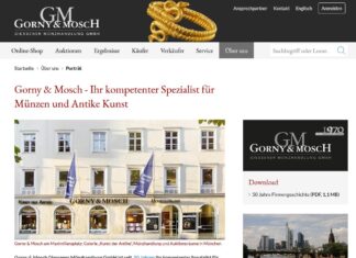 Website von Gorny & Mosch im frischen Gewand
