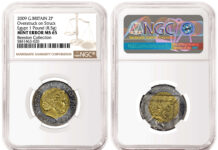 NGC zertifiziert Beeston Collection mit britischen Fehlprägungen
