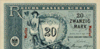 1871-1909: Zeit der Fälschungen – Teil 3: Gefälschte Reichskassenscheine zu 20 Mark