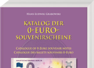 Überarbeitete Auflage des 0-Euro-Scheine-Katalogs