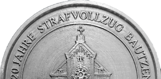 Medaille erinnert an 120 Jahre Strafvollzug in Bautzen