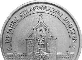 Medaille erinnert an 120 Jahre Strafvollzug in Bautzen