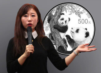 Das Design von Chinas neuer Panda-Münze 2021 wurde enthüllt