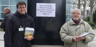 Numismata München und Jubiläums-Berna verschoben