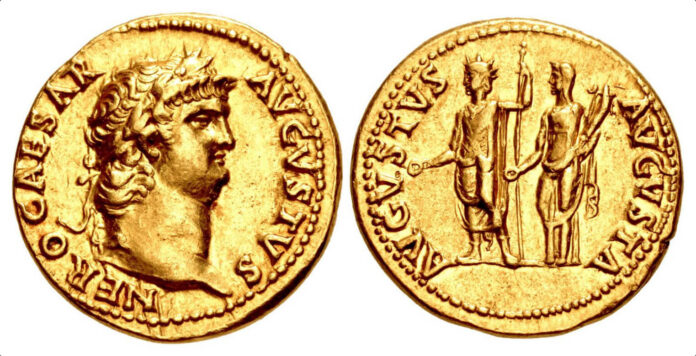 00Screenshot_2021-01-05 Nero AD 54-68 AV Aureus (18mm, 7 29 g, 6h) Rome mint Struck circa AD 64-66 Classical Numismatic Group