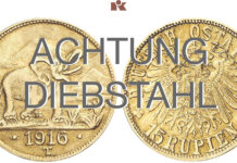 Diebstahl einer Sammlung Goldmünzen – gut ausgegangen