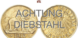 Diebstahl einer Sammlung Goldmünzen – gut ausgegangen