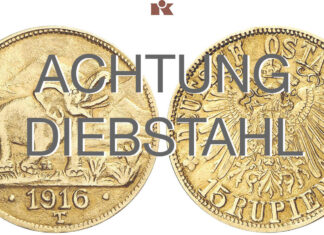 Diebstahl einer Sammlung Goldmünzen – gut ausgegangen