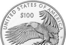 Amerikanische Gedenkmünzen in Platin