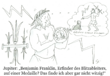 Unser Cartoon: Franklins Welt