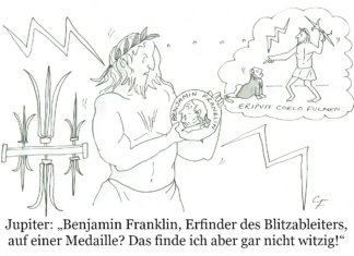 Unser Cartoon: Franklins Welt