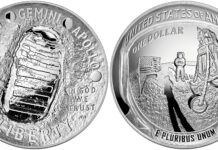 US-Münze zur Mondlandung ist Coin of the Year 2021