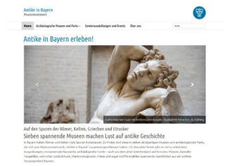 Museumsnetzwerk „Antike in Bayern“ – jetzt auch digital