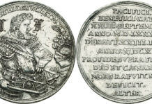 Der dicke Sterbe-Doppeltaler Christians II. nach Jahrzehnten wieder im Handel