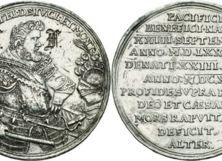 Der dicke Sterbe-Doppeltaler Christians II. nach Jahrzehnten wieder im Handel