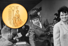 Neue Goldmünze der Swissmint „50 Jahre Schweizer Frauenstimmrecht“