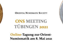 Oriental Numismatic Society tagt 2021 online