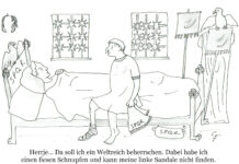 Unser Cartoon: Franklins Welt