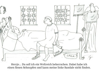 Unser Cartoon: Franklins Welt