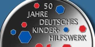 Deutschlands neue Sammlermünze „50 Jahre Deutsches Kinderhilfswerk“