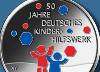 Deutschlands neue Sammlermünze „50 Jahre Deutsches Kinderhilfswerk“
