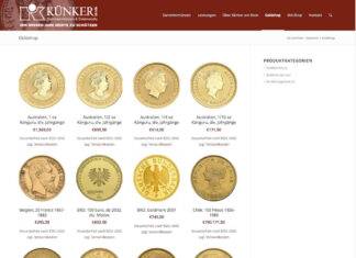 Historische Anlagemünzen bei Künker am Dom