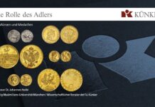 Was machen Adler auf Münzen und Medaillen?