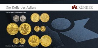 Was machen Adler auf Münzen und Medaillen?
