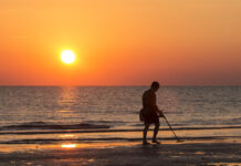 Wie Englands Gericht einen unehrlichen Sondengänger bestraft